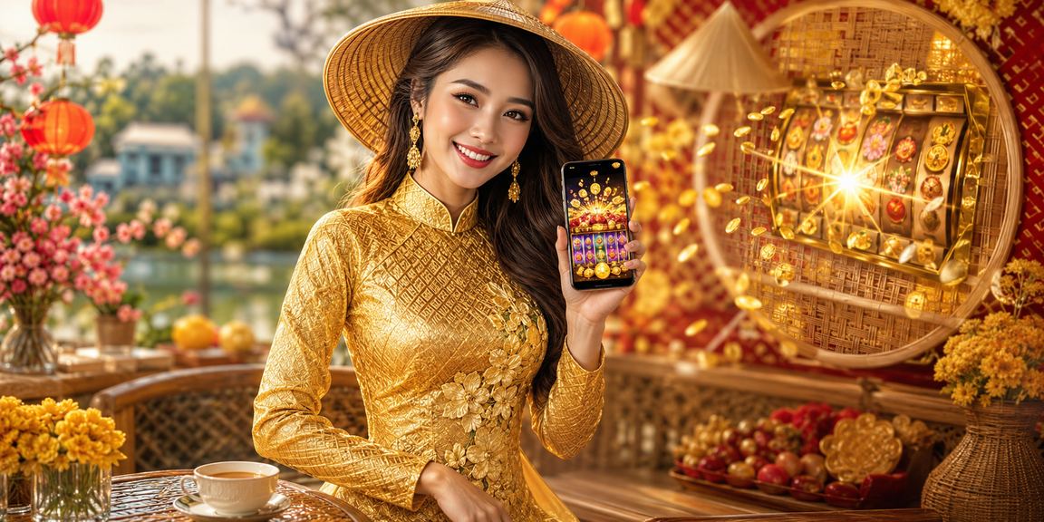 Trò chơi slot tại Đà Lạt với phong cách Áo dài đặc sắc